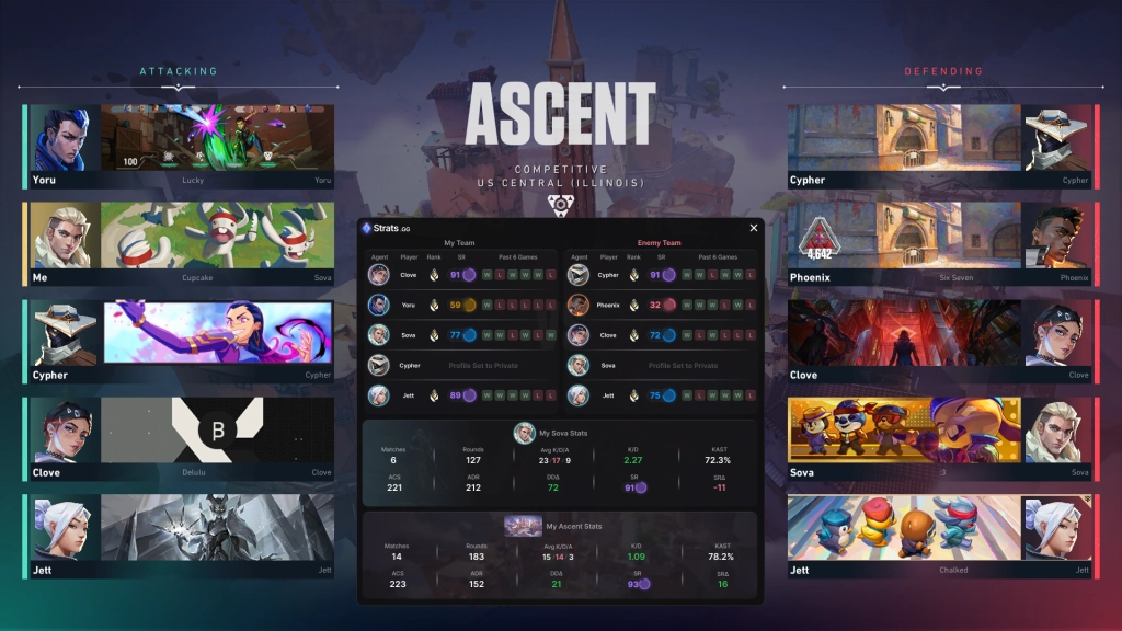 Match Loading Screen Overlay