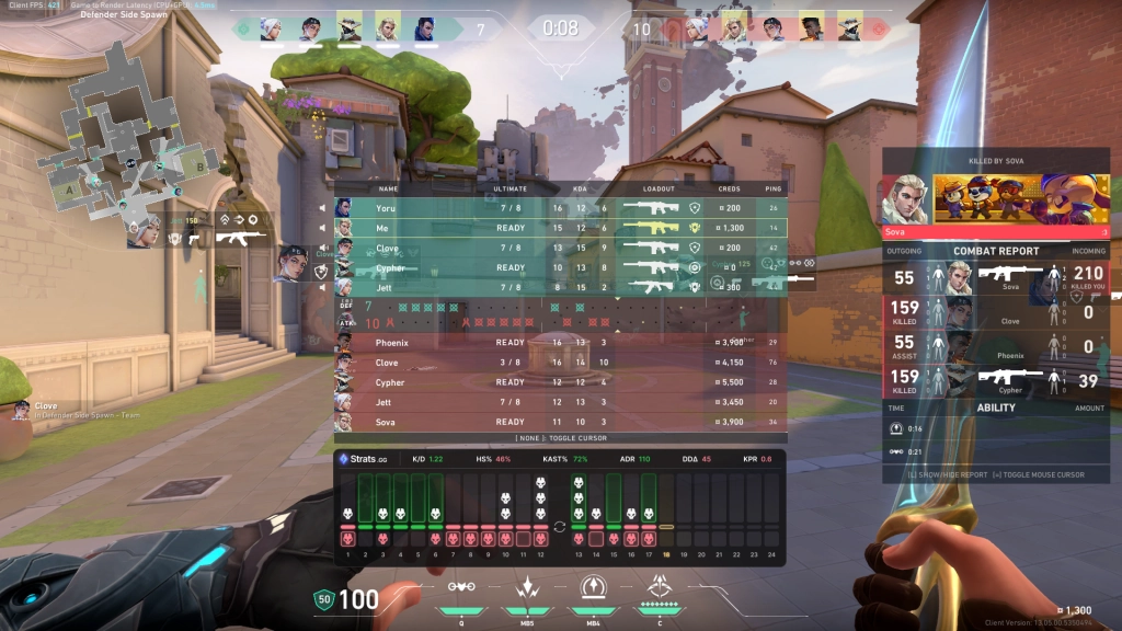 Scoreboard Timeline Overlay